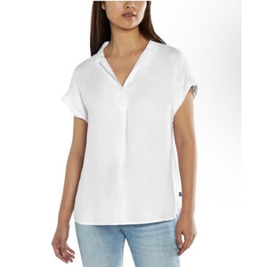 GAP Ladies' Popover Blouse, White, L